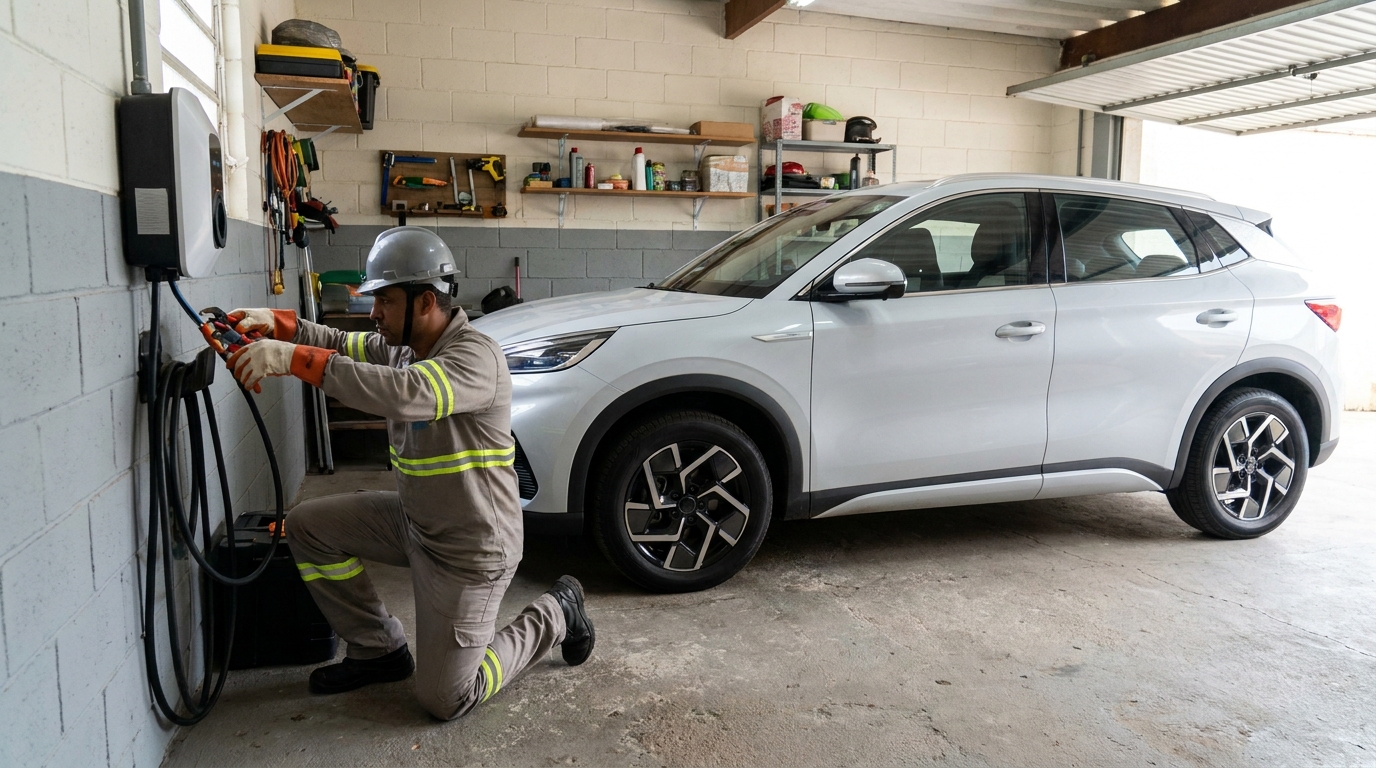 Instalação de Wallbox em Cascavel‑PR