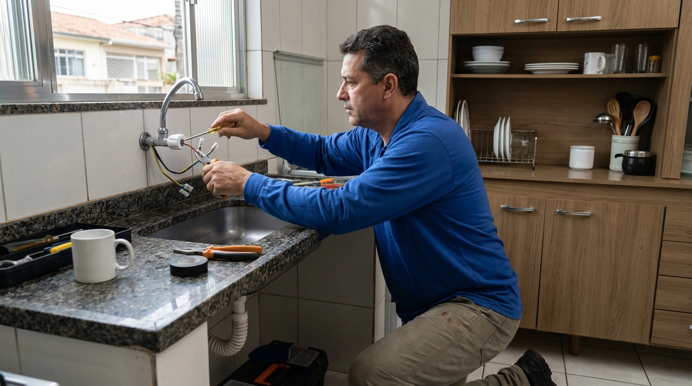 Reparo em Torneira Elétrica em Cascavel‑PR