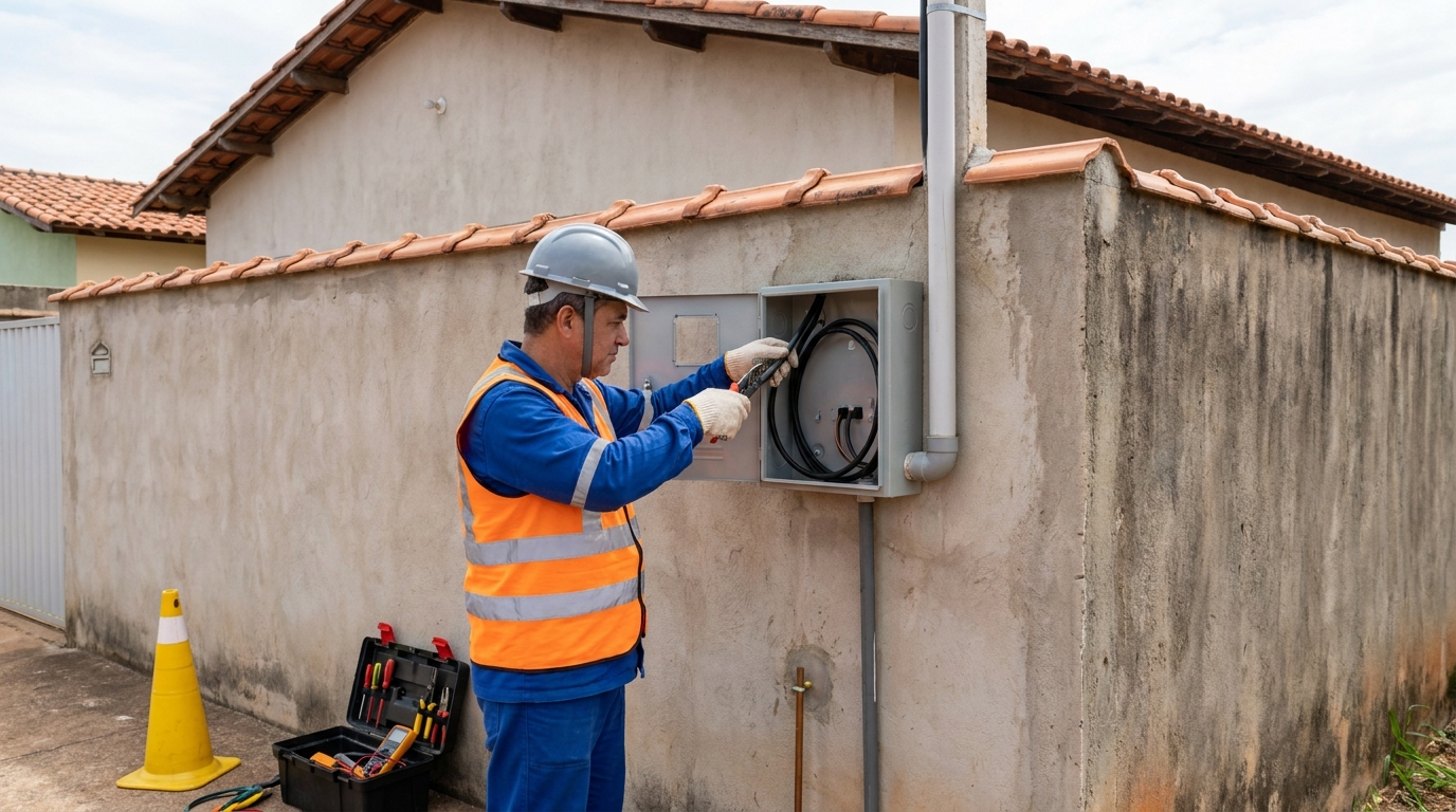 Substituição de Caixa de Medição em Cascavel‑PR