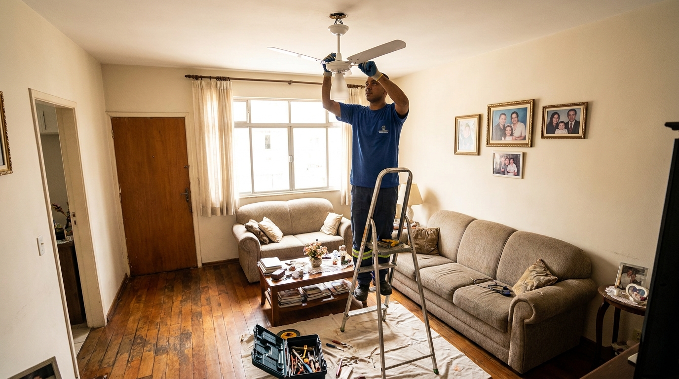 Substituição de Ventilador em Cascavel‑PR